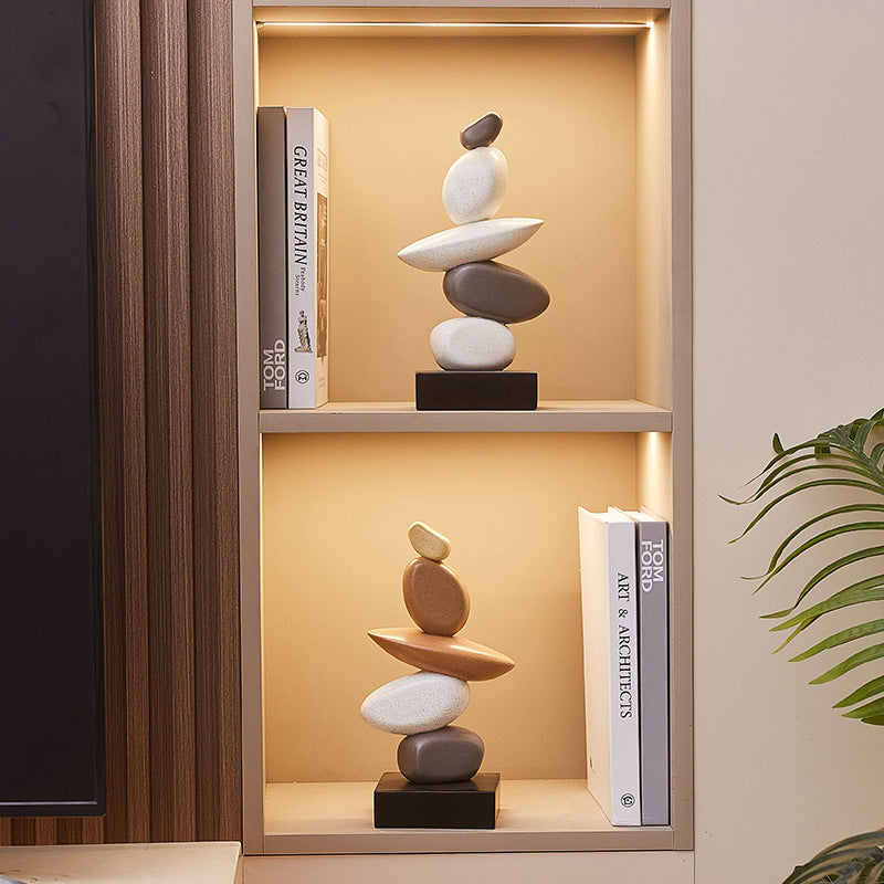 Shilai Run Living Room TV Cabinet Decorations Porch Office Study Desktop High-level Sense housewarming gift
