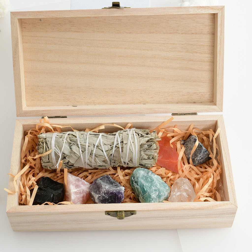 Natural Crystal White Sage Crystal Stone suit Ornaments Aromatherapy Home Office Ornaments