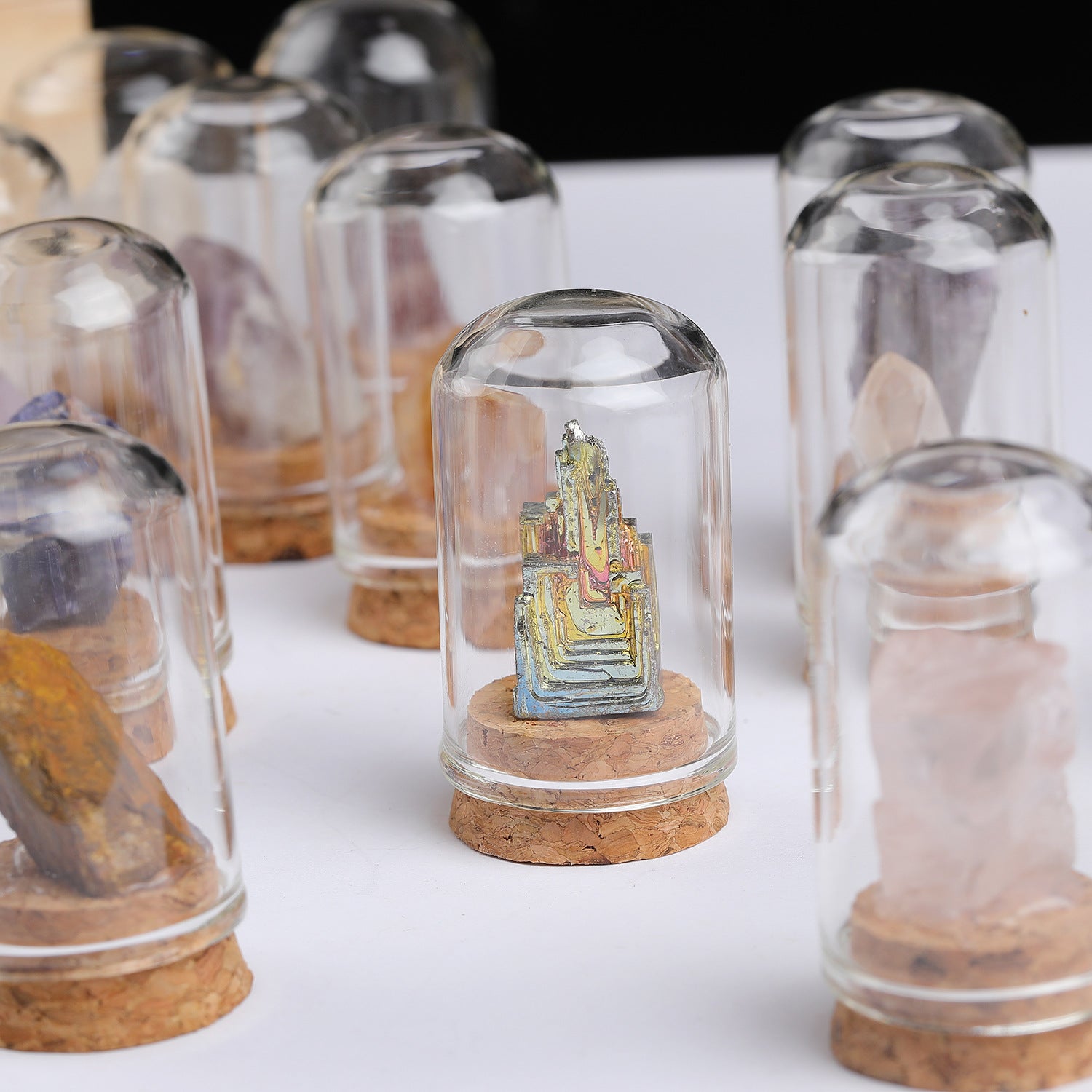 36-Piece Natural Mineral & Crystal Rock Collection