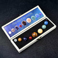 Natural Stone Crystal Planet Solar System Nine Planets suit Crystal Ore Specimen Energy Stone Wholesale Collection Gift