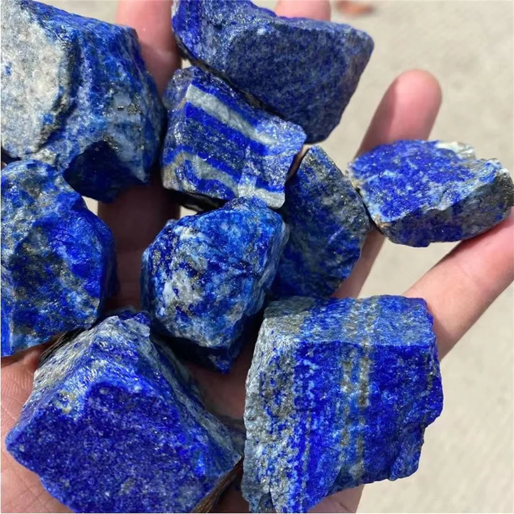 Natural Unpolished natural Crystals Rough Healing mineral Blue Lapis Lazuli Raw Gemstone Stone for home decoration and gifts