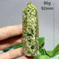Crystal Rainforest Tower Point Wand Natural Stone Quartz Minerals Flash Energy Feng Shui Spiritual Reiki Home Decoration