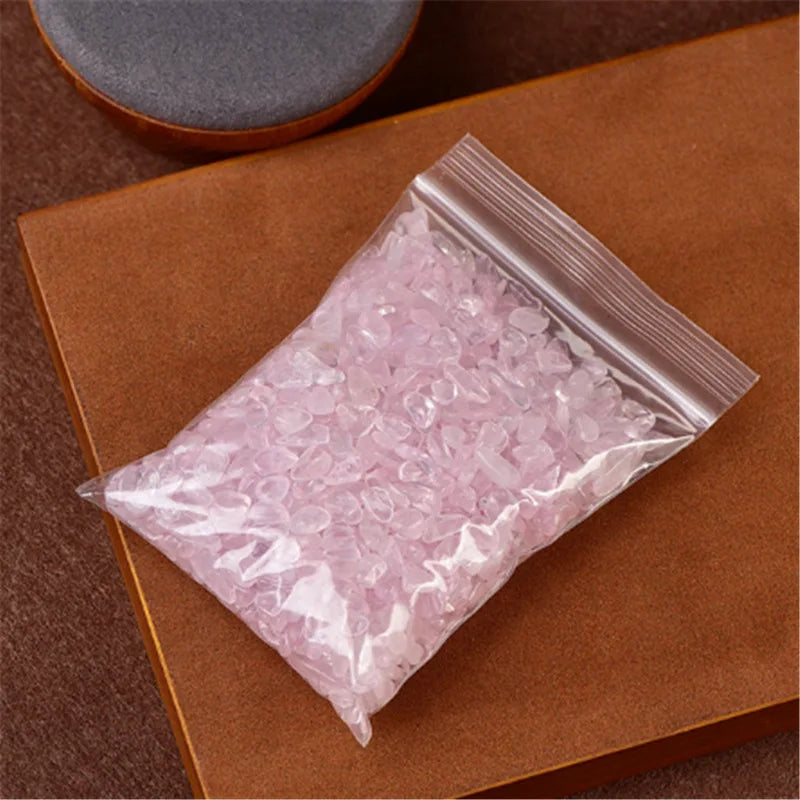 Natural Stones Gravel Crystals Chip Quartz Ore Minerals Reiki Healing Tumbled Agates