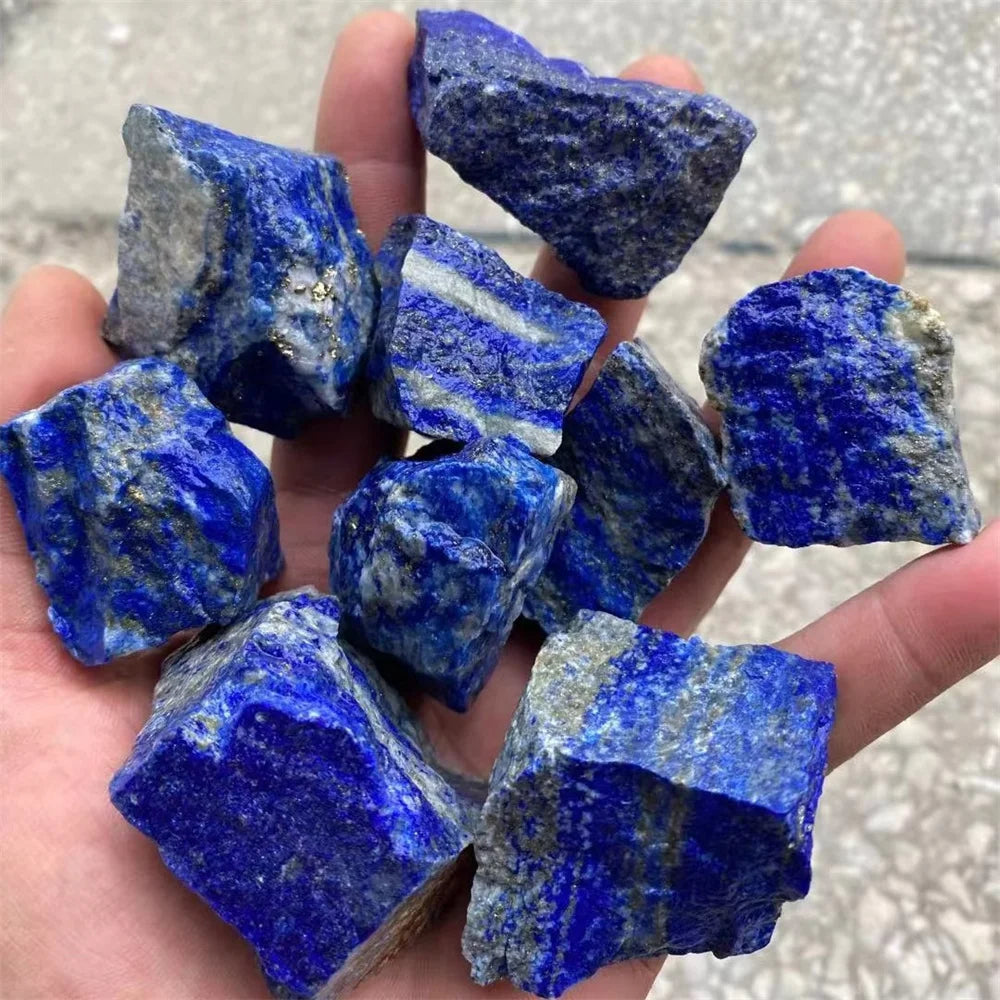 Natural Unpolished natural Crystals Rough Healing mineral Blue Lapis Lazuli Raw Gemstone Stone for home decoration and gifts